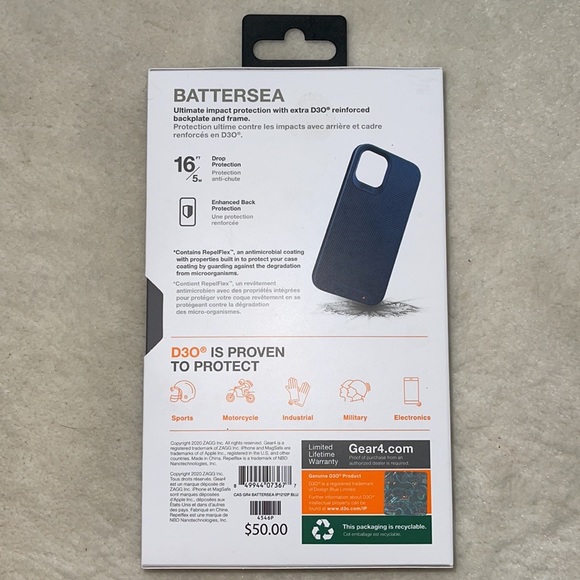 Gear4 Navy Case - Picture 2 of 2